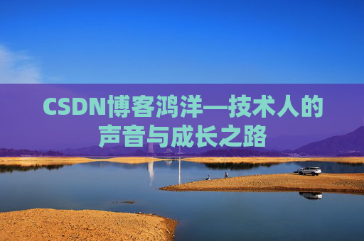 CSDN博客鸿洋—技术人的声音与成长之路